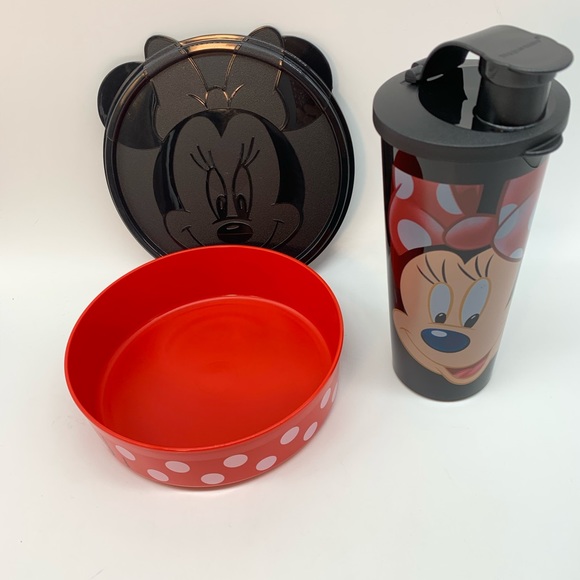 Tupperware Lunch Disney Minnie Mouse Design Set - Picture 4 of 16